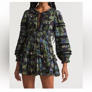 LoveShackFancy Clarkie Floral Dress Size Medium